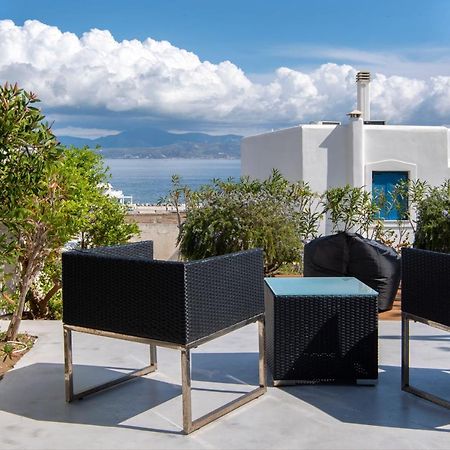 Вилла Just Blue With Amazing Sea Views In Писо-Ливади Экстерьер фото