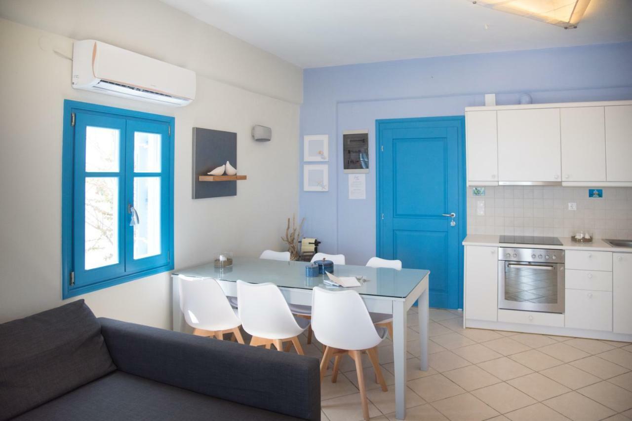 Вилла Just Blue With Amazing Sea Views In Писо-Ливади Экстерьер фото