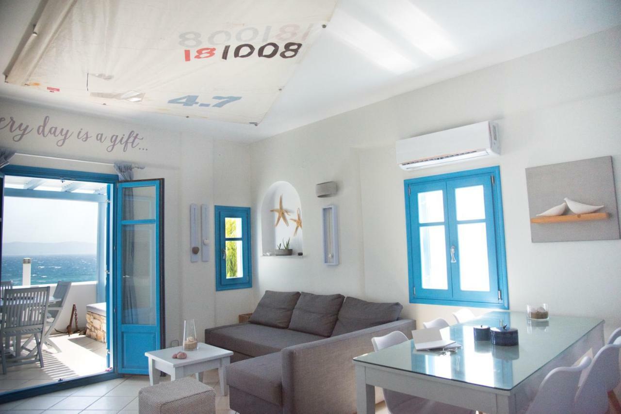 Вилла Just Blue With Amazing Sea Views In Писо-Ливади Экстерьер фото